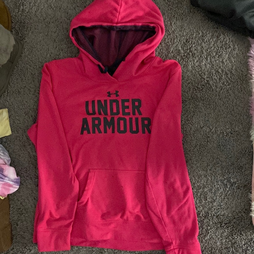 Girls Under Armor hoodie.